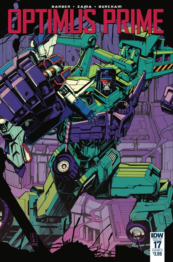 Comic Covers For Optimus Prime Issue 17 And 18 Revealed  (1 of 2)